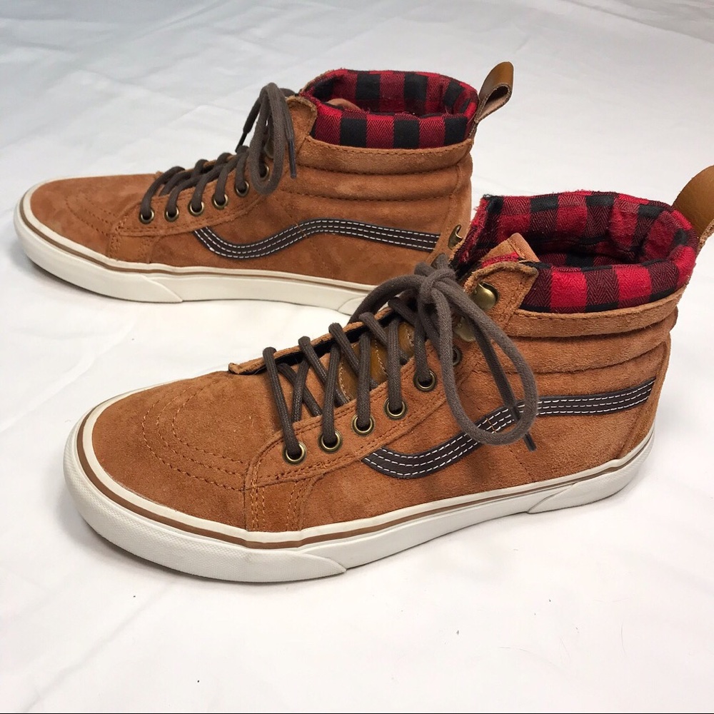 Suede/Flannel Old Skool Vans